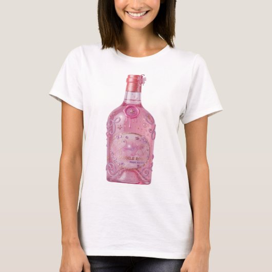 Scharfes Gold SPARKLE ROSE MAGIC EDITION T-Shirt (Vorderseite)