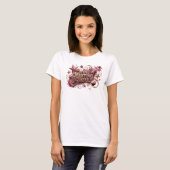 Scharfes Rosa WINE MEETING GEPLANT Statement Tee (Vorne ganz)