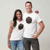 Scharfes rotes WILL WORK FOR BEER Statement-T-Shir T-Shirt (Unisex)