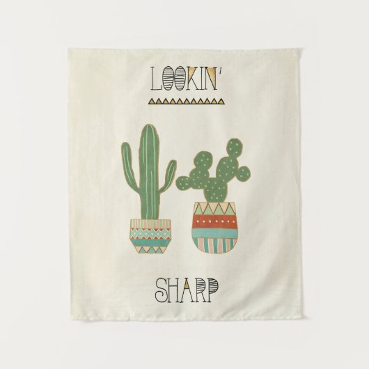 Scharfes SüdwestGeos IX | Lookin Wandteppich (Vorderseite)