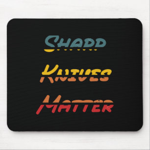 Scharfmesser Mousepad