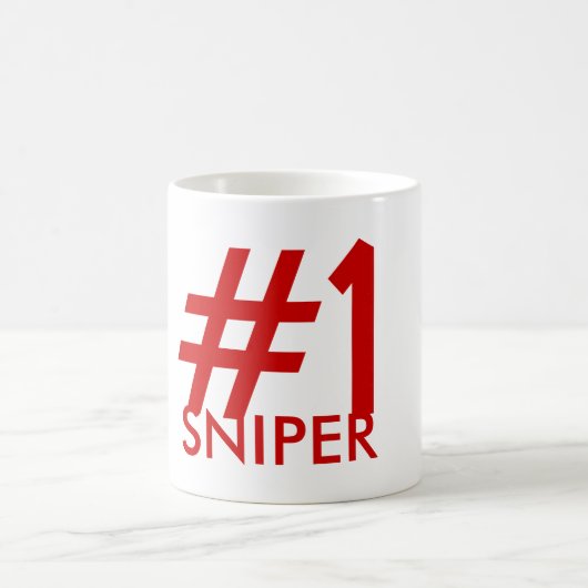 SCHARFSCHÜTZE #1 KAFFEETASSE (Mittel)