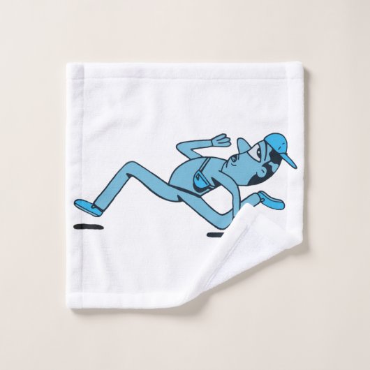 Scharfschütze. Badhandtuch Set (Waschlappen)