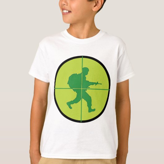 Scharfschütze-Bereich T-Shirt (Vorderseite)