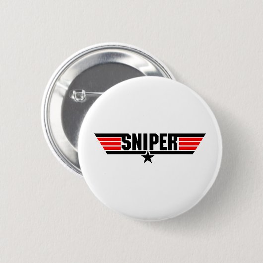 Scharfschütze Button (Vorne & Hinten)