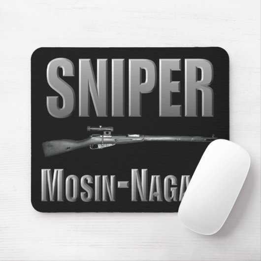 Scharfschütze Mosin-Nagant Mousepad (Mit Mouse)