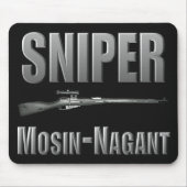 Scharfschütze Mosin-Nagant Mousepad (Vorne)