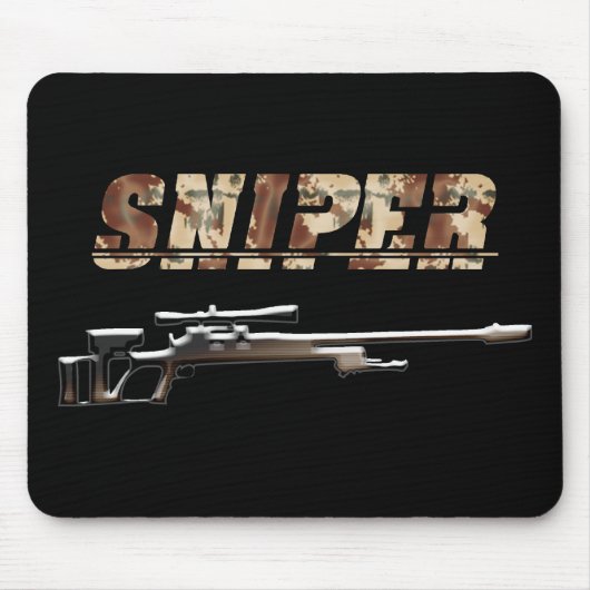 Scharfschütze Mousepad (Vorne)