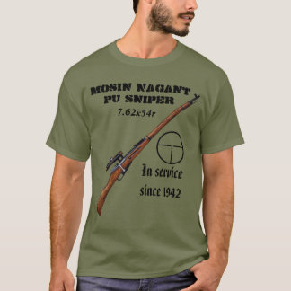 Scharfschütze-T-Shirt des Sowjet-ww2 Mosin Nagant! T-Shirt