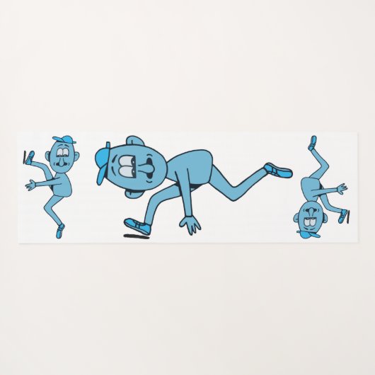 Scharfschütze. Yogamatte (Rückseite (Horizontal))