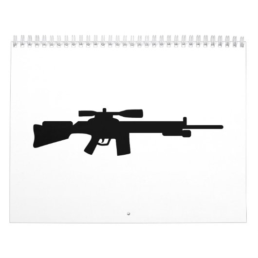 Scharfschützegewehr Kalender (Titelbild)
