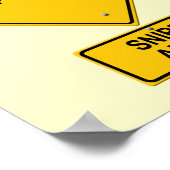 Scharfschützenschild Poster (Ecke)