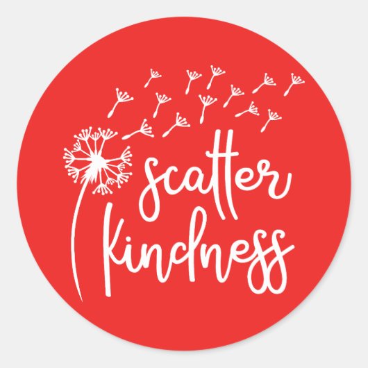 Scharfsinn Runder Aufkleber (Vorderseite)