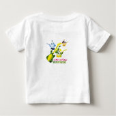scharfsinnig baby t-shirt (Rückseite)