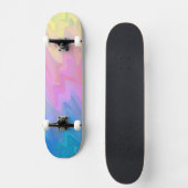scharfsinnig glänzend skateboard (Vorderseite)
