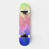 scharfsinnig glänzend skateboard (Vorderseite)