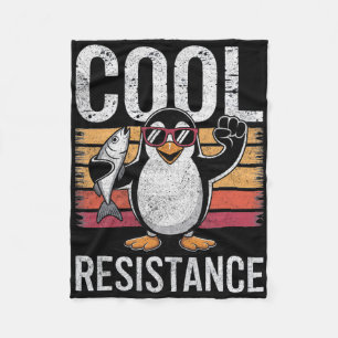 Scharfsinniger kühler Widerstand Penguin Zölle Pro Fleecedecke