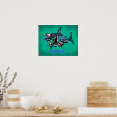 SCHARK FINK!! POSTER (Küche)