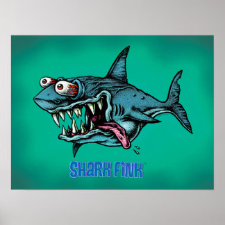 SCHARK FINK!! POSTER