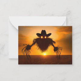 SCHARKROW MITTEILUNGSKARTE