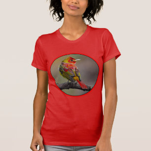 Scharlach-Tangare Mauser - Originalfotografie T-Shirt