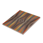 Scharlachara-Federdesign Fliese (Seite)