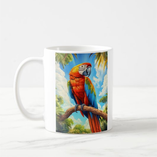 Scharlachara Kaffeetasse (Links)