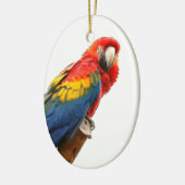 Scharlachara Ovaler Schmuck Keramikornament (Links)
