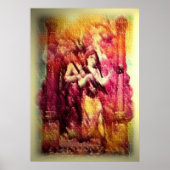 Scharlachfrau mit Baphomet Poster (Vorne)