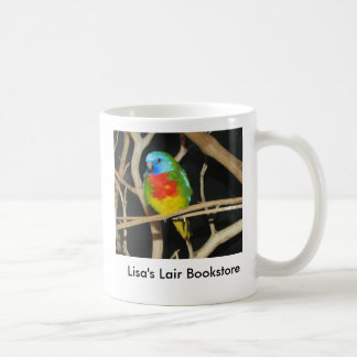 Scharlachrot-Chested Parakeet - Neophema splendida Kaffeetasse