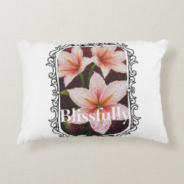 Scharlachrot Dekokissen