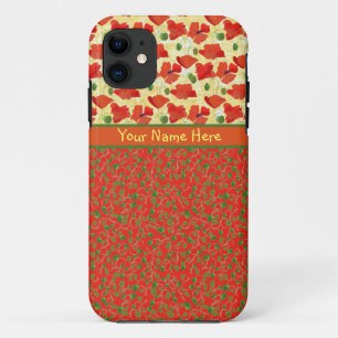 Scharlachrot der Mohnblumen-, Knospen: iPhone 5/5s Case-Mate iPhone Hülle