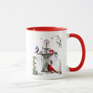 Scharlachrot des Affe-2 Tasse