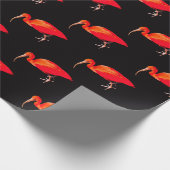 Scharlachrot IBIS Geschenkpapier (Ecke)