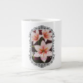 Scharlachrot Jumbo-Tasse (Vorderseite)