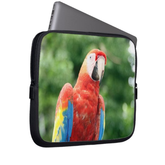 Scharlachrot Laptopschutzhülle (Vorne Rechts)