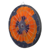 Scharlachrot Orange Poppy 1 Dartscheibe (Vorderseite rechts)