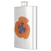 Scharlachrot Orange Poppy 1 Flachmann (Links)