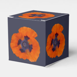 Scharlachrot Orange Poppy 1 Geschenkschachtel