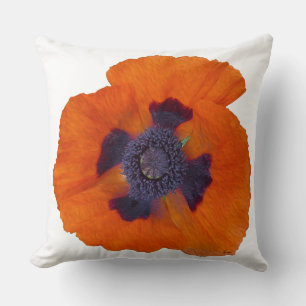 Scharlachrot Orange Poppy 1 Kissen