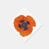 Scharlachrot Orange Poppy 1 Serviette (Ecke)