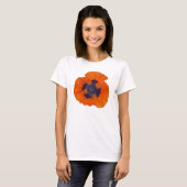 Scharlachrot Orange Poppy 1 T-Shirt (Vorne ganz)