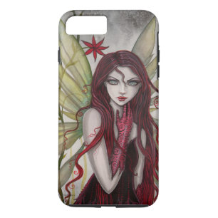 Scharlachrote Feen-Fantasie-Kunst von Molly Harris Case-Mate iPhone Hülle