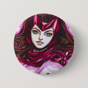 Scharlachrote Hexe ~ Wanda Maximoff Button