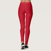 Scharlachrote Leggings (Rückseite)