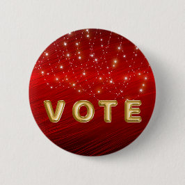 Scharlachrote Sternenlicht-Kaskade Abstimmung Button
