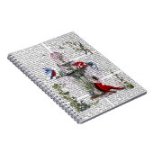 Scharlachroter Affe 2 Notizblock (Rechte Seite)