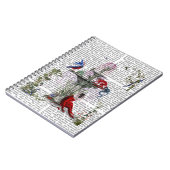 Scharlachroter Affe 2 Notizblock (Linke Seite)