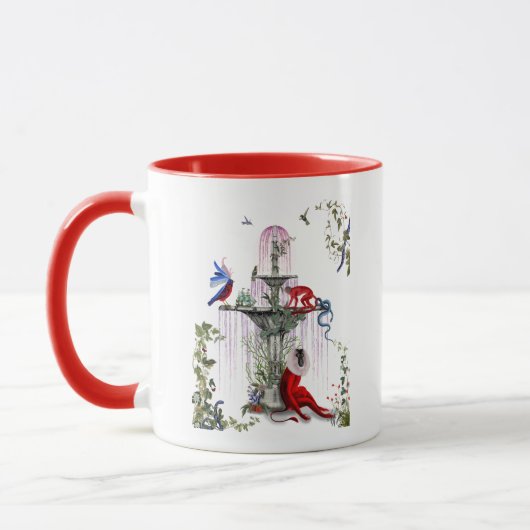 Scharlachroter Affe 2 Tasse (Links)