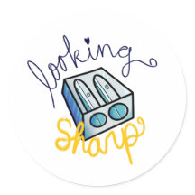 Scharm aussehen! Aufkleber für Klassenzimmer